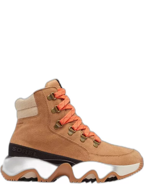 Kinetic Impact Suede Lace-Up Boot