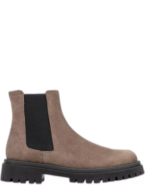 Olessa Suede Chelsea Ankle Boot