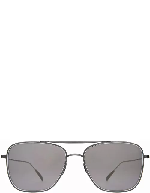 Mr. Leight Novarro S Pewter-black Sunglasse
