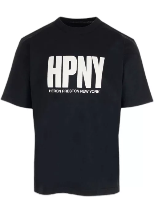 HERON PRESTON Black Hpny T-shirt