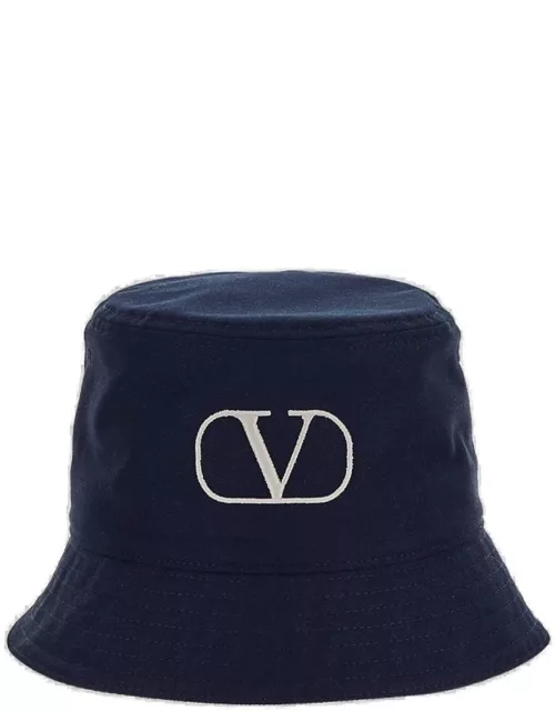Valentino Garavani Garavani Logo Embroidered Bucket Hat