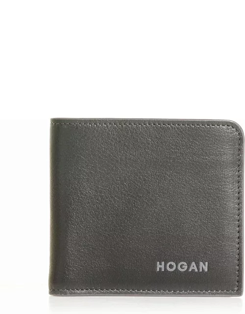 Hogan Leather Wallet With Logo