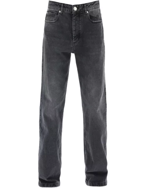 Ami Alexandre Mattiussi Loose Jeans With Straight Cut