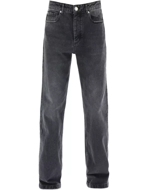 AMI ALEXANDRE MATTIUSSI Loose jeans with straight cut