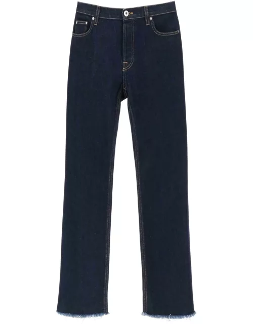 LANVIN jeans with frayed he