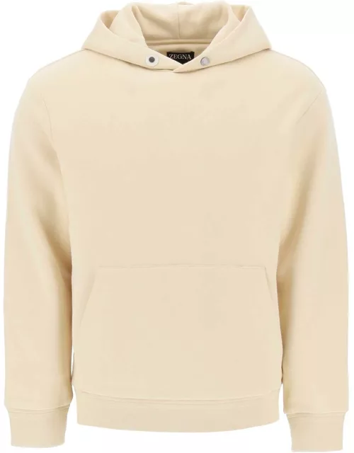 ZEGNA cotton and cashmere hoodie