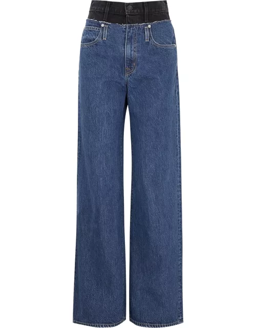 Slvrlake Reworked Eva Wide-leg Jeans - Blue