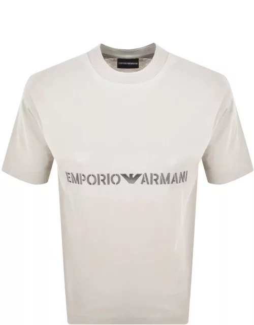 Emporio Armani Logo T Shirt Crea