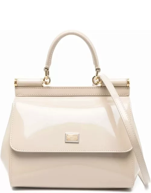 Sicily ivory small tote bag