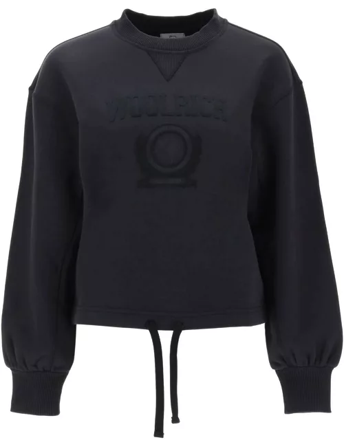 WOOLRICH Ivy boxy sweatshirt
