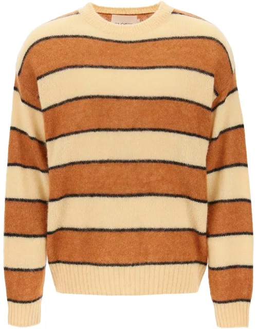 Closed Striped Wool And Alpaca Sweater