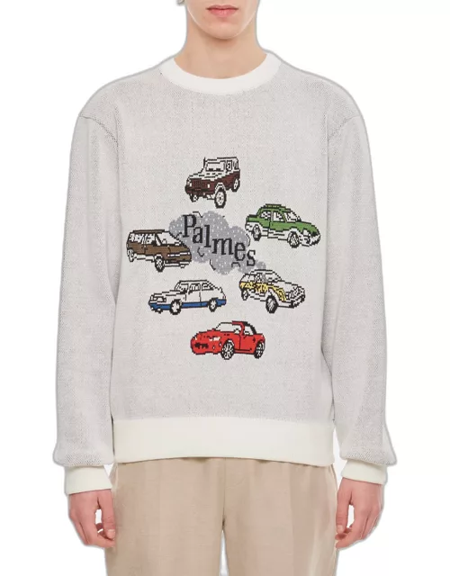 Palmes Cars Knitted Sweater