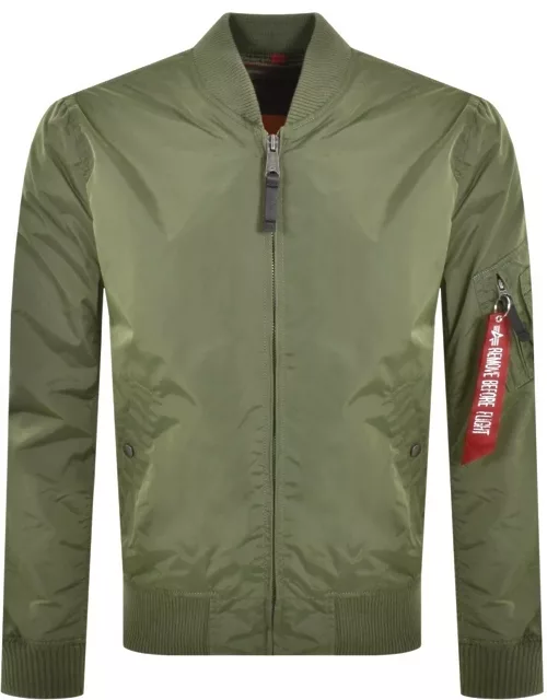 Alpha Industries MA 1 Jacket Green