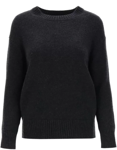 'S MAX MARA 'irlanda' crew-neck sweater in wool and cashmere