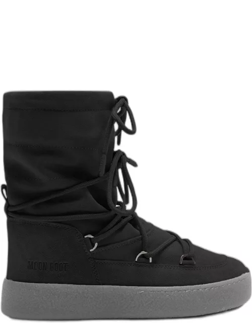 Track Suede Lace-Up Snow Boot