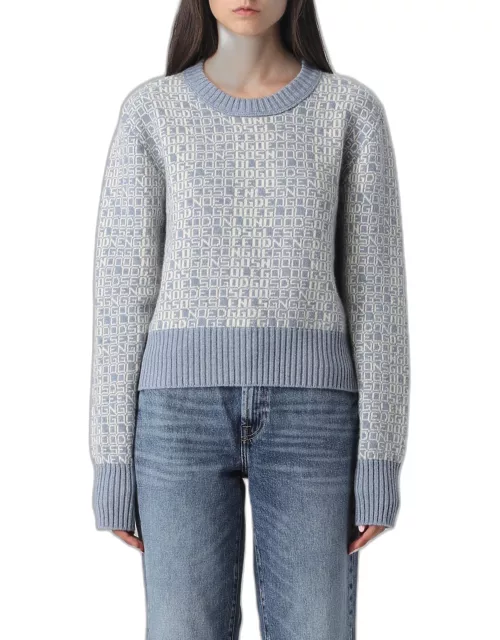Sweater GOLDEN GOOSE Woman color Gnawed Blue