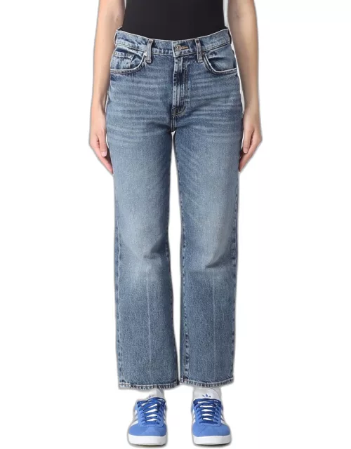 Jeans 7 FOR ALL MANKIND Woman colour Gnawed Blue