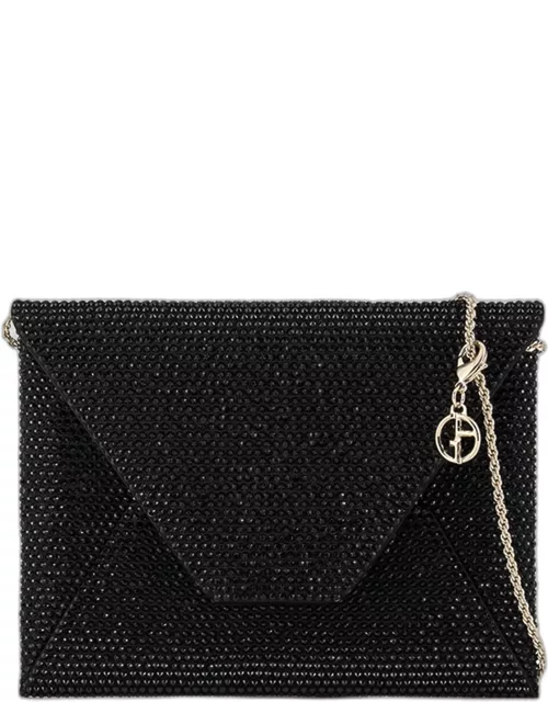 Small Envelope Crystal Clutch Bag