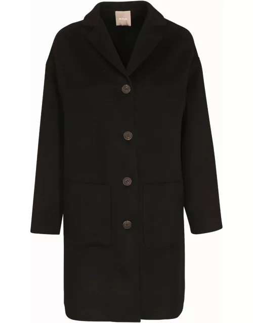 Kiltie Buttoned Long Coat