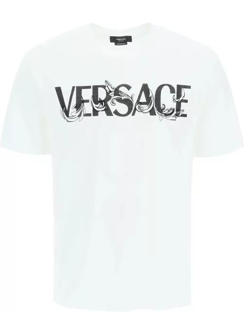 Versace Writing Print T-shirt