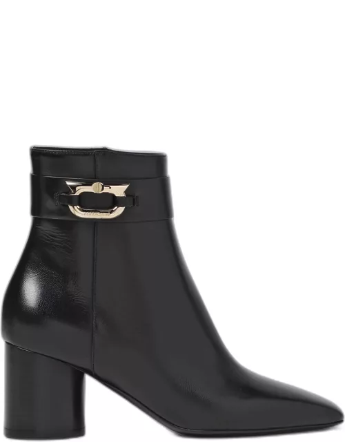 Flat Ankle Boots FERRAGAMO Woman colour Black