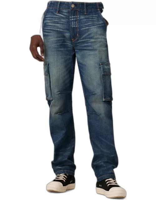 Men's Reese Straight-Leg Cargo Jean
