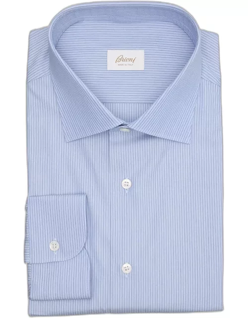 Men's Micro-Stripe Cotton Dress Shirt