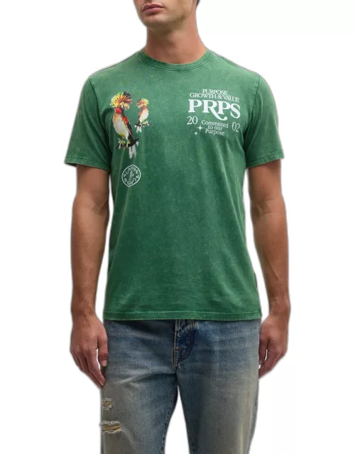 Men's Bird Graphic T-Shirt