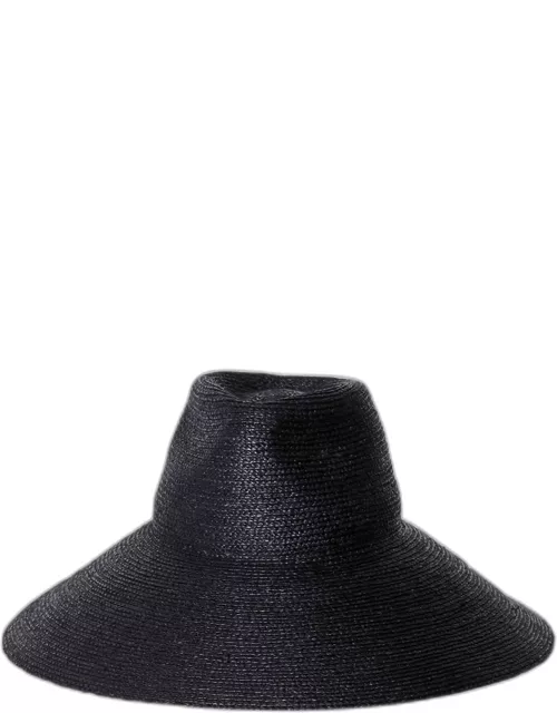 Tinsley Packable Raffia Wide-Brim Hat