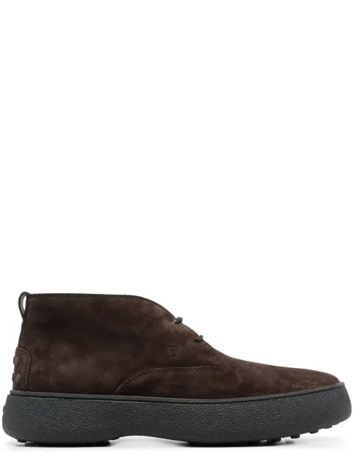 Tod's Brown Suede W. G. Desert Boot