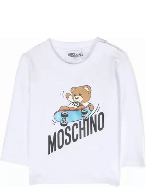 Moschino T-shirt Con Stampa