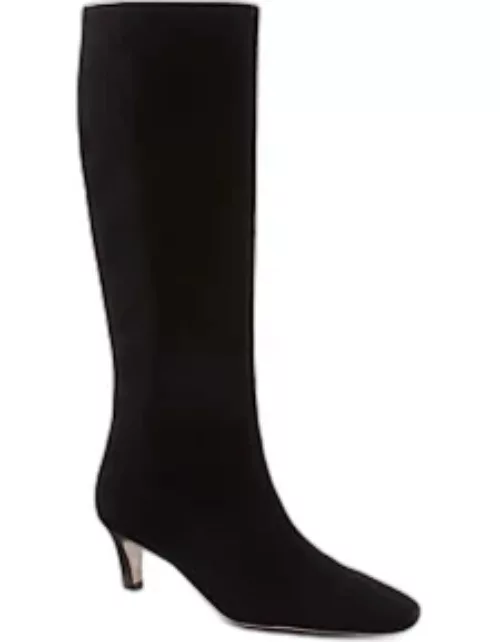 Ann Taylor Skinny Heel Suede Tall Boot