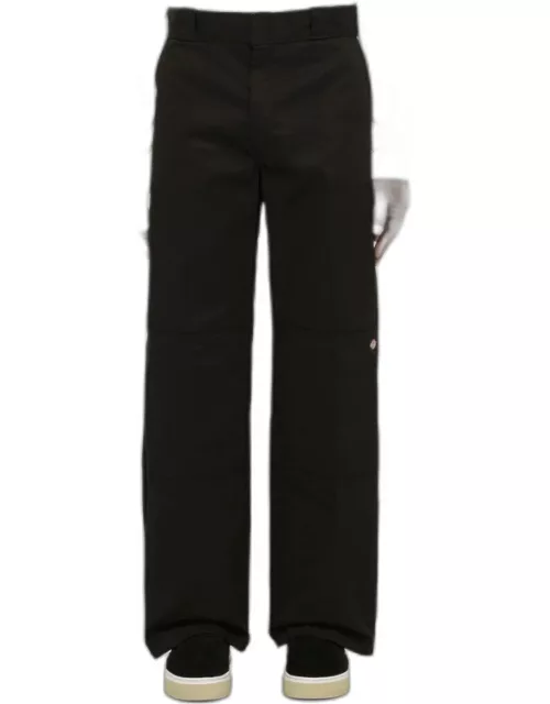 Black double knee work trouser