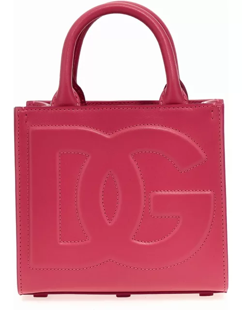 Dolce & Gabbana Logo Perforated Tote