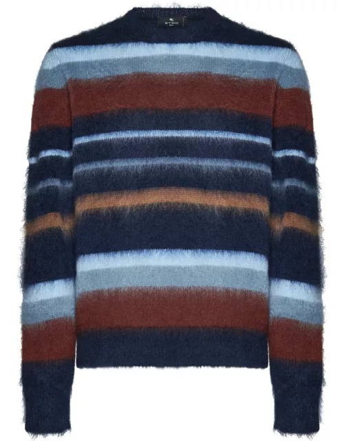 Striped Mohair-blend Sweater Etro