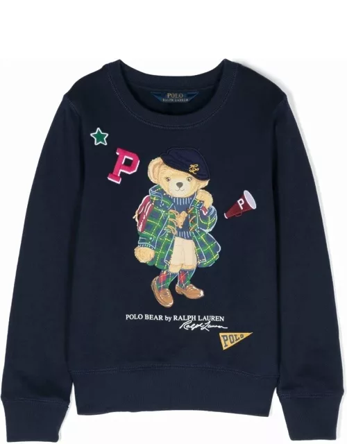 Polo Ralph Lauren Bearcnfleece Knit Shirts Sweatshirt
