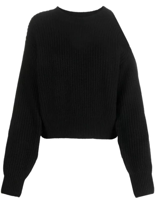 Lisa Yang cold-shoulder cashmere jumper