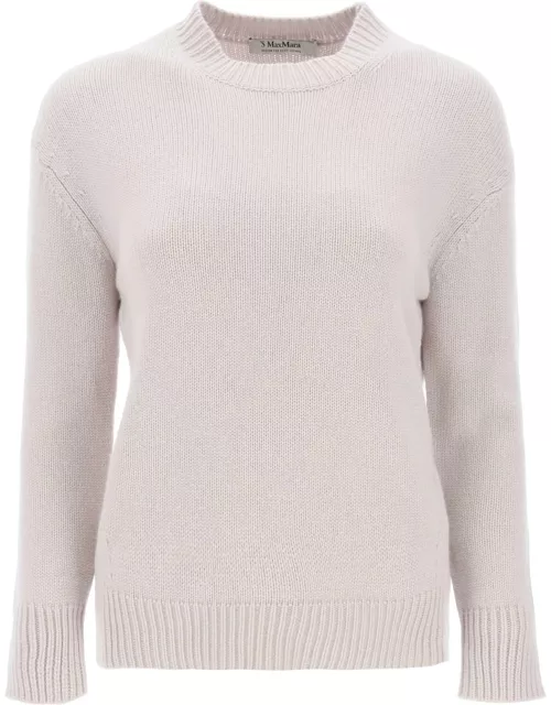 'S MAX MARA 'irlanda' crew-neck sweater in wool and cashmere