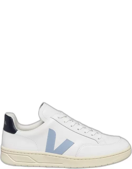 V-12 Colorblock Leather Court Sneaker