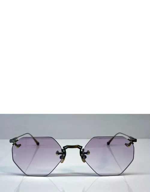 Matsuda M3104 - Antique Gold / Cafe Violet Gradient Sunglasse