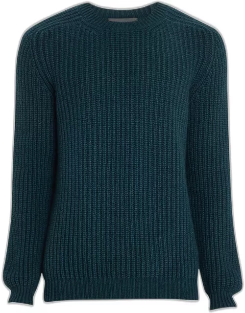 Men's Cashmere Knit Crewneck Sweater