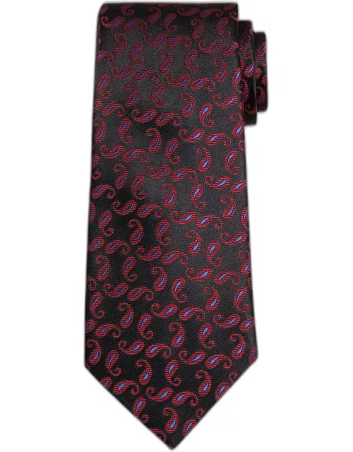 Men's Paisley Silk Tie