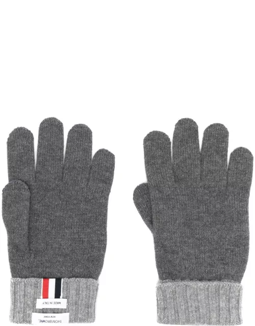 Thom Browne RWB-stripe wool glove