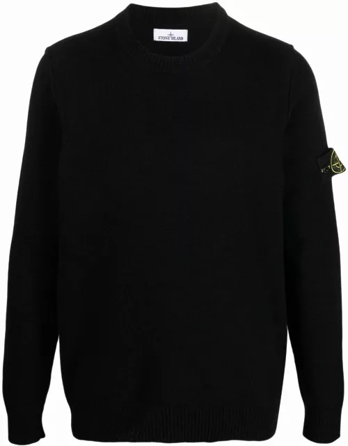 Black jumper with Compass application