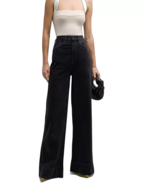 Ms. Onassis High Rise Wide-Leg Jean