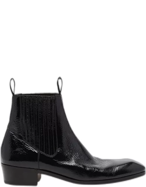 Men's Bailey Glossy Leather Chelsea Boot