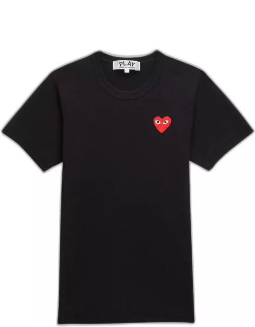 Heart Logo Short-Sleeve Cotton T-Shirt