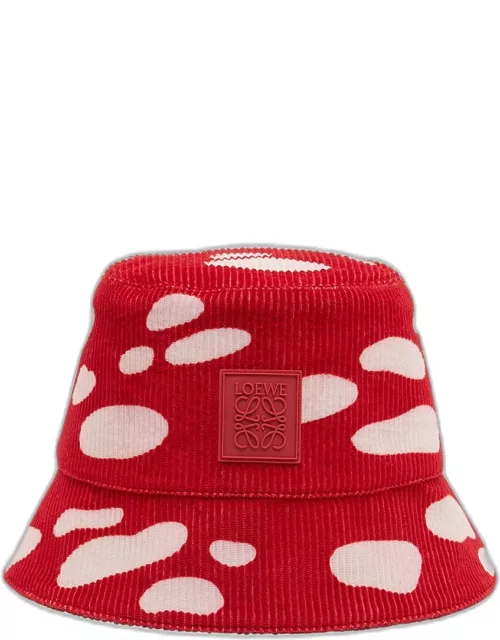 Men's Mushroom Corduroy Bucket Hat