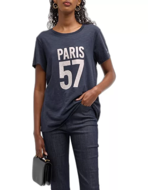 Rhinestone Paris 57 Short-Sleeve T-Shirt
