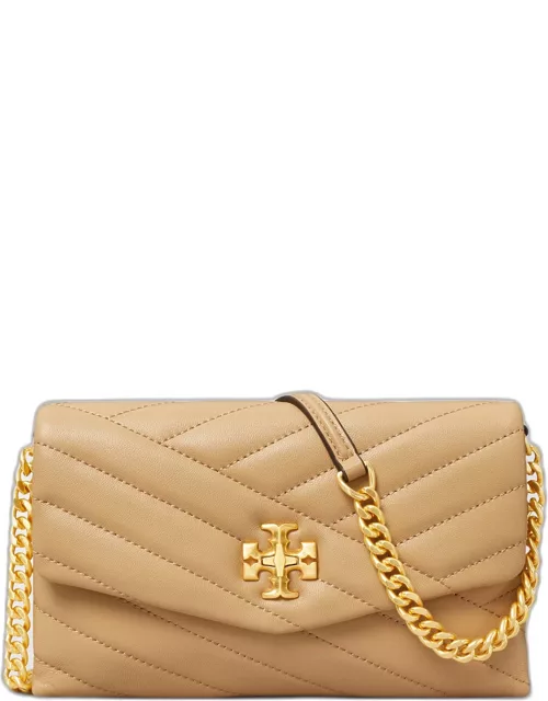 Kira Chevron-Quilted Leather Crossbody Bag